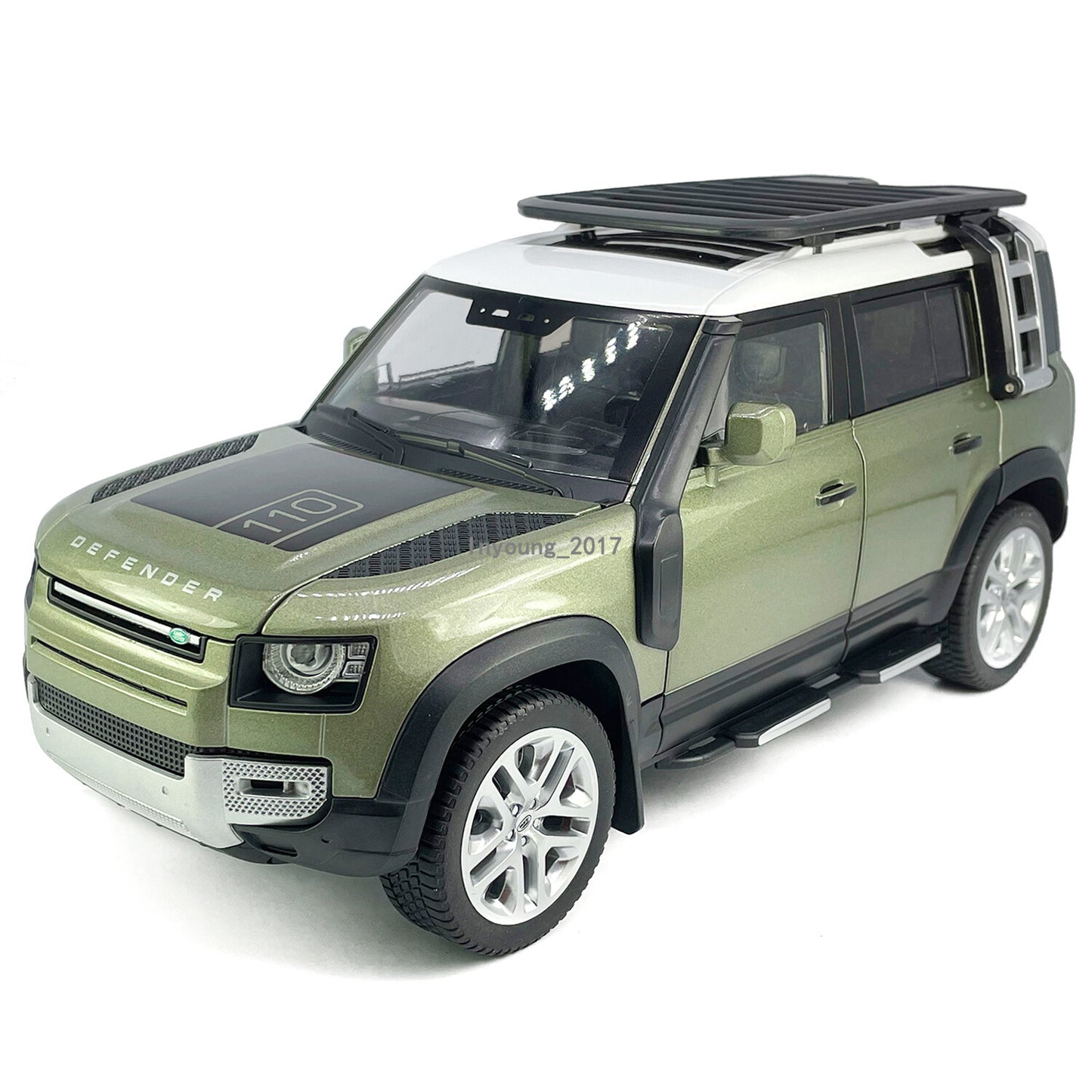 1/18 Land Rover Defender 110 Model Car Diecast Toy Vehicle Boys Toys Kids Gifts
