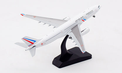 JC wings France Air Force for Airbus A330-200 F-UJCS 1:400 plane Pre-built Model