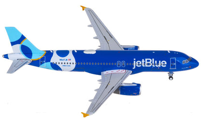 1:400 Geminijets JetBlue Airbus A320-200 Passenger Airplane Diecast Model