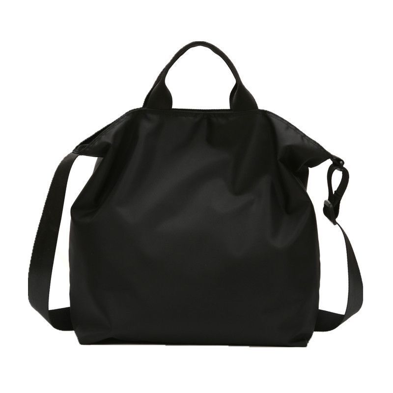 Nylon Shoulder Bag Large Waterproof Cloth Handbag Tote Crossbody Traveling Purse