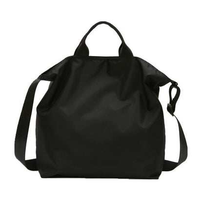 Nylon Shoulder Bag Large Waterproof Cloth Handbag Tote Crossbody Traveling Purse