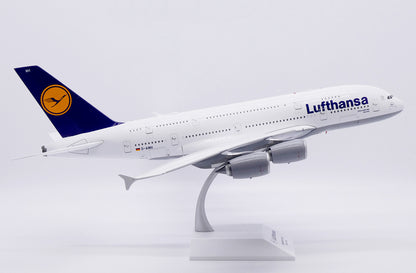 36CM 1:200 JC Wings Lufthansa Airbus A380 Passenger Airplane Diecast Model