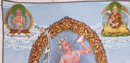 Tibet Tibetan Cloth Silk Buddhism Naropa Tradition Vajrayogini Tangka Thangka36"