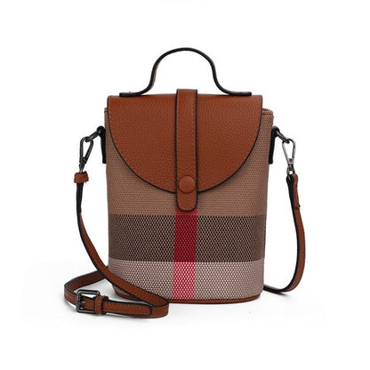 Canvas Crossbody Ladies Bag Zipper Bag Handbag Women Small Shoulder Bag