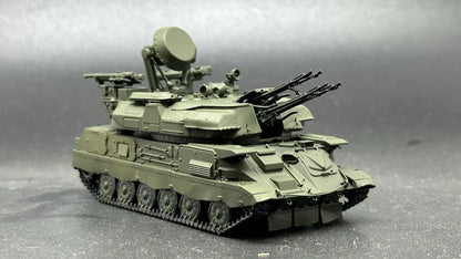 Homemade 1/72 Soviet Shilkha River M4 Anti-Aircraft Vehicle Finished Tank Model