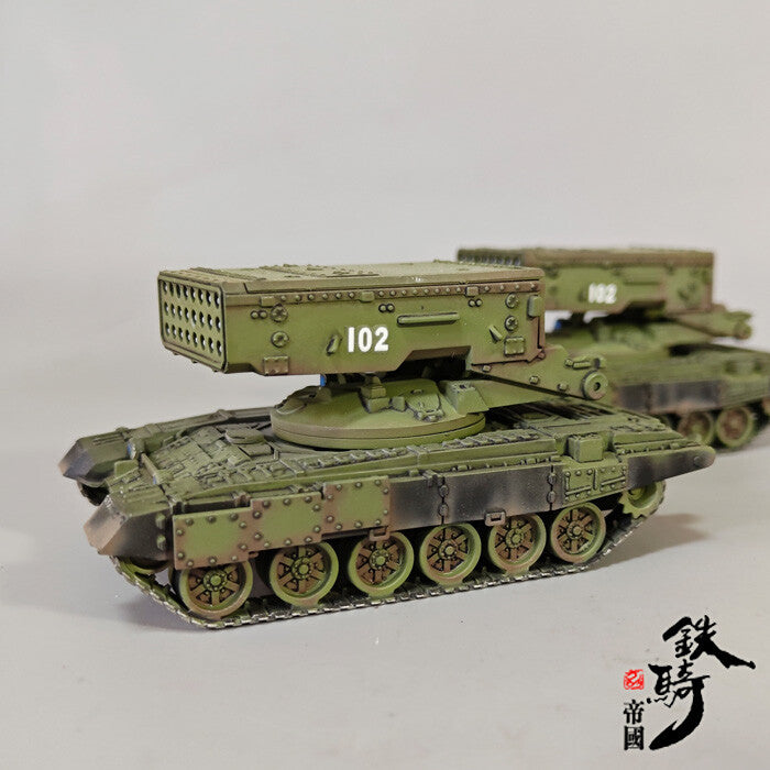 1/72 Russian TOS-1 self-propelled rocket launcher model