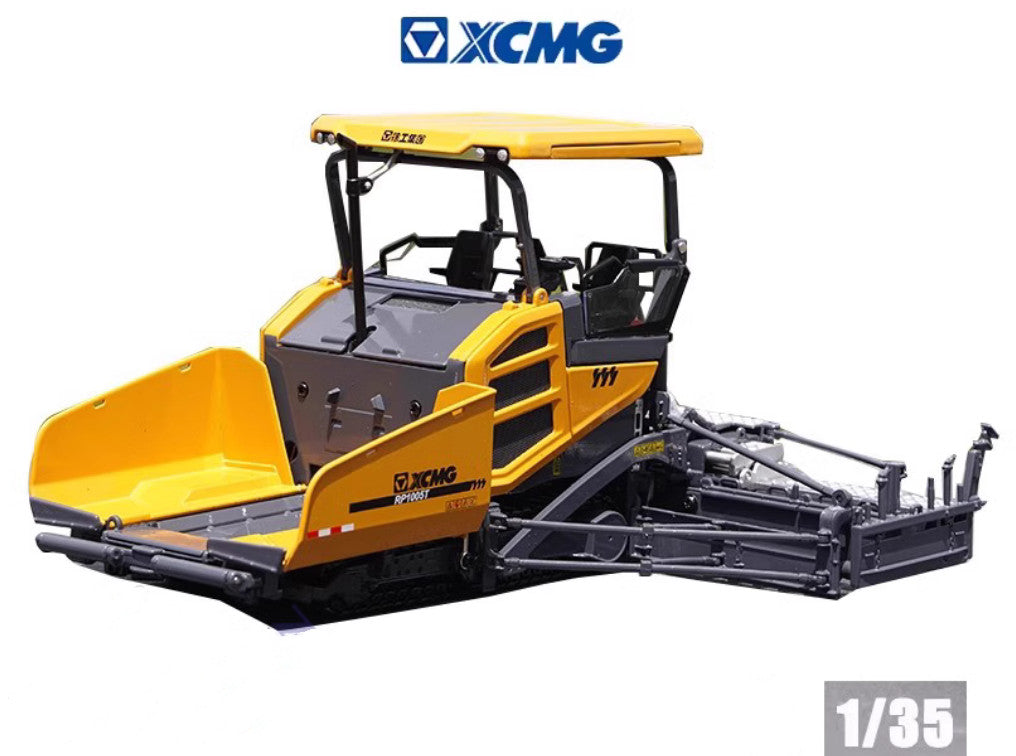 1:35 XCMG RP1005T Paver Construction Machine Equipment Vehicle Diecast Model
