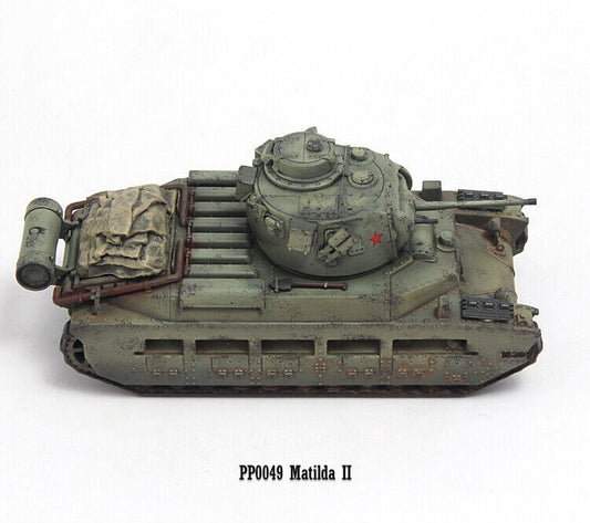 S-Model 1/72 PP0049 Matilda Ⅱ Tank Soviet Model Static Replica Finished Model