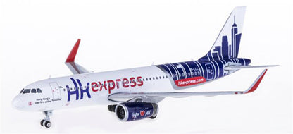 Phoenix HK Express Airbus A320 B-LCC 1:400 DIECAST Aircraft Pre-builded Model