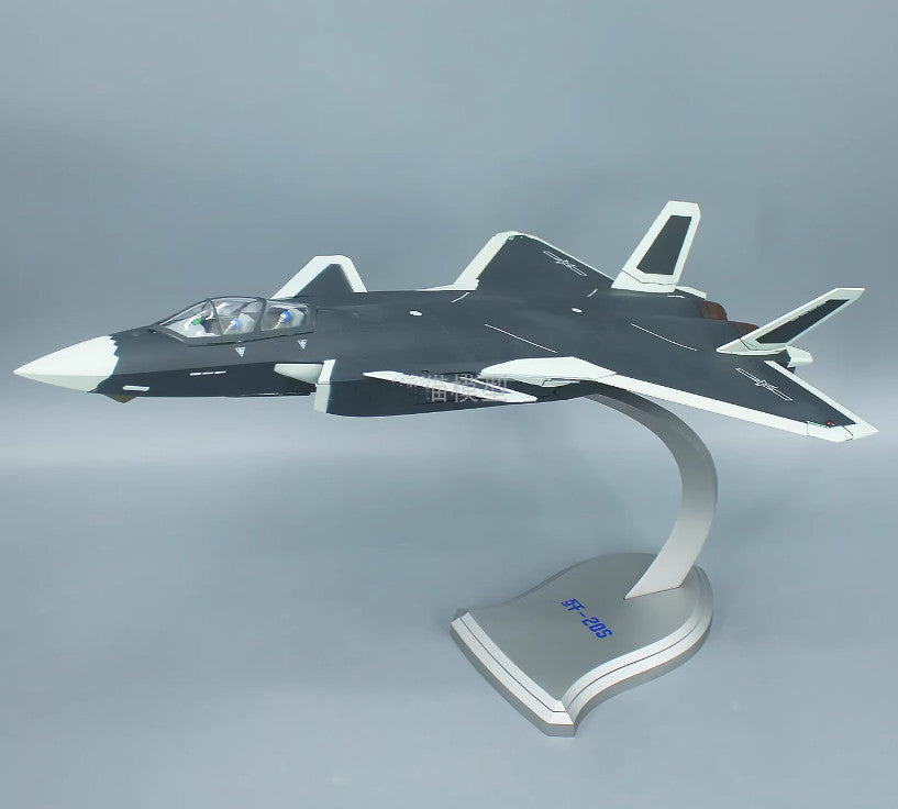 1:48 44CM J-20S Stealth Fighter Plane Aircraft Diecast Military Airplane Model