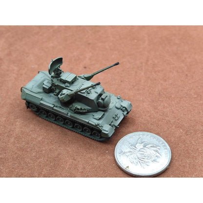 1/144 German Gepard Anti-Aircraft Tank Painted Finished Model