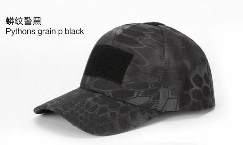 Climbing Baseball Cap Tactical Hunting Hat Camouflage Black Desert Green Cotton