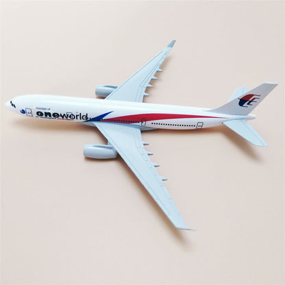 1/400 A330 Malaysia Airlines Airplane Model Alloy Plane Collection Display