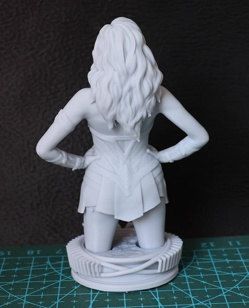 80mm resin figures model Magical Girl Bust Unassembled unpainted