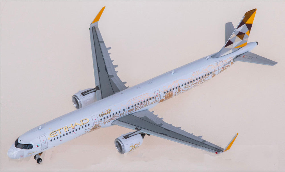 1:400 Phoenix ETIHAD Airlines A321neo Passenger Airplane Diecast Aircraft Model