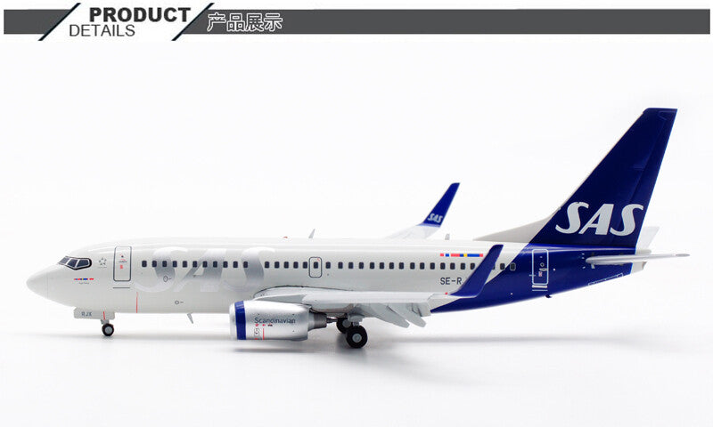 1:200 JC Wings SAS Scandinavian Airlines Boeing B737-700 Airplane Diecast Model