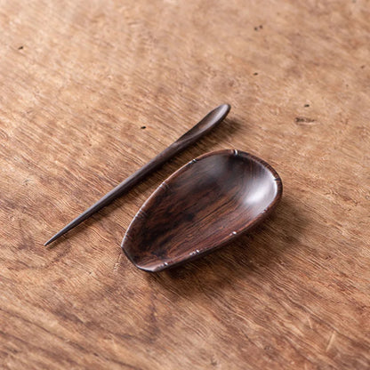 Sandalwood Tea Scoop Tea Presentation Vessel Tea Shovel Household Tea Ladle