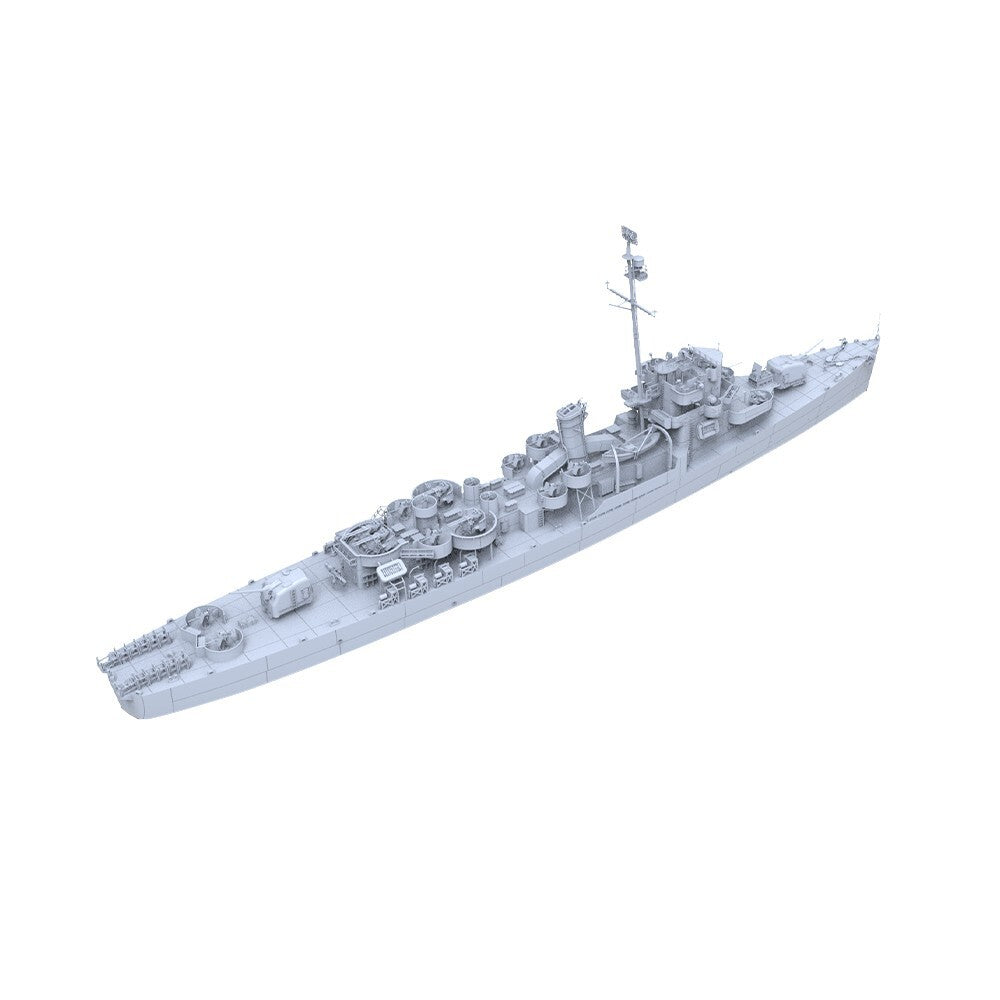 SSC200598-A 1/00 Military Model Kit USS Buckley Class Coolbaugh Frigate DE-217