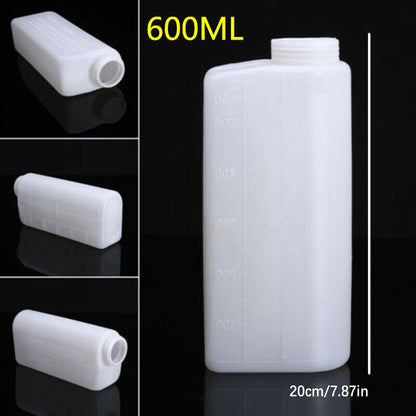 600ML Nylon Plastic Oil Fuel Mixing Bottle Container For Chainsaw & Strimmers