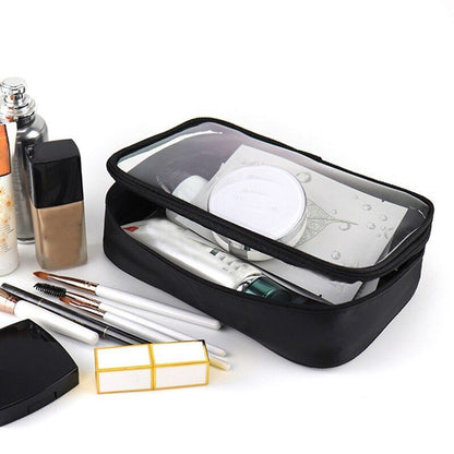 Transparent Cosmetic Bag Women Waterproof Clear Makeup Bag Beauty Case Storage