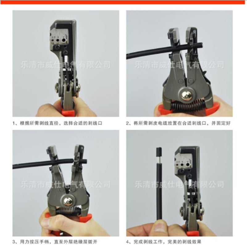 IWISS SN-700B Automatic Multifunctional TAB Terminal Crimping Stripping Pliers
