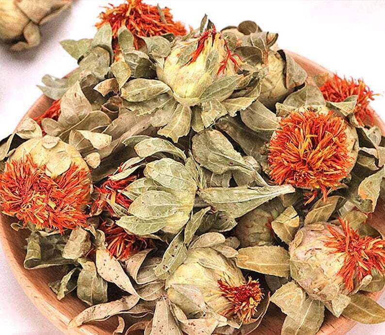 Dry Safflower Head Tea,Safflower Head Teas, Chinese Flower Tea,bloom Flower Tea