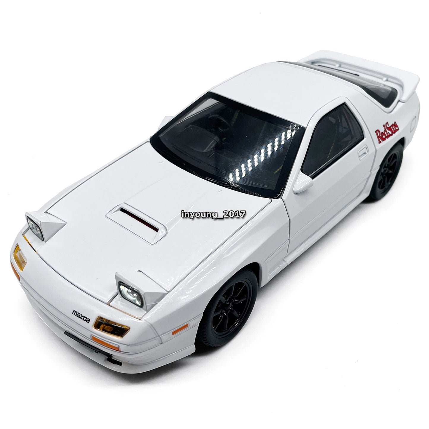 1/24 Mazda RX-7 FC3S Model Car Diecast Toy Cars Metal Vehicle for Boys Kids Gift