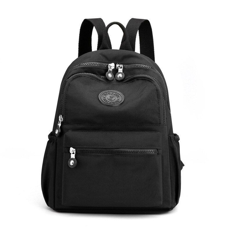 Backpack Nylon Student Travel School Bag Rucksack Multifunction Bags 26*32*13 CM