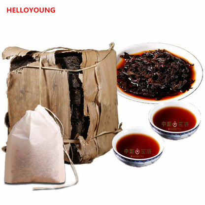 Ripe Pu Erh Tea Brick 1985 Vintage Ancient Tree Puer Tea 250g
