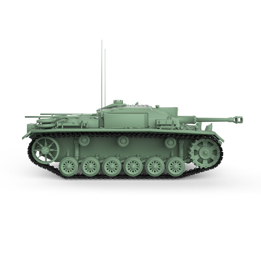 SSMODEL SS100719 1/100 15mm WarGaming Military Model Kit StuG.III Ausf.F