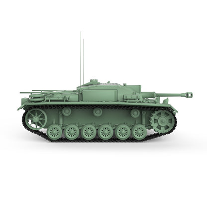 SSMODEL SS100719 1/100 15mm WarGaming Military Model Kit StuG.III Ausf.F