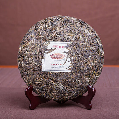 2015 Mengku Rongshi Big Leaf Green Cake Yunnan Pu-erh China Pu'er Tea 500g Raw