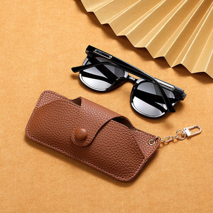 Soft PU Leather Eyeglasses Sunglasses Reading Glasses Case Pouch Storage Bag US