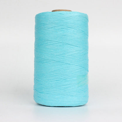 280M Organic Raffia Straw Rope Paper Yarn Crochet Knitting DIY Summer Hat Bag