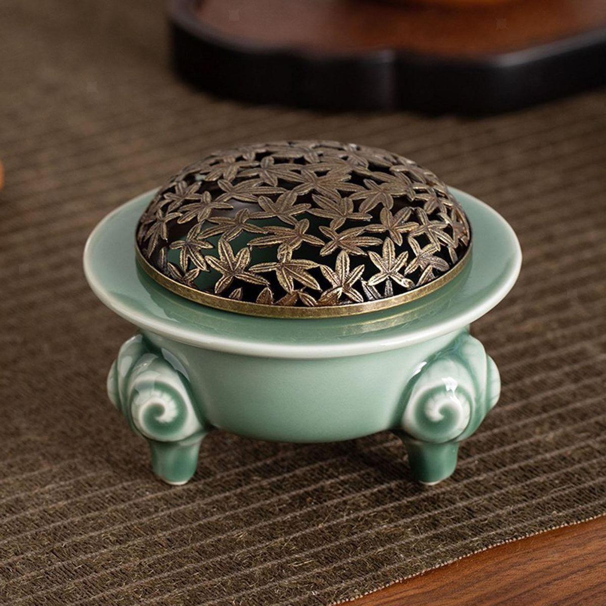 Incense Burner Incense Cone Holder Censer for Home Office Yoga Tea Room