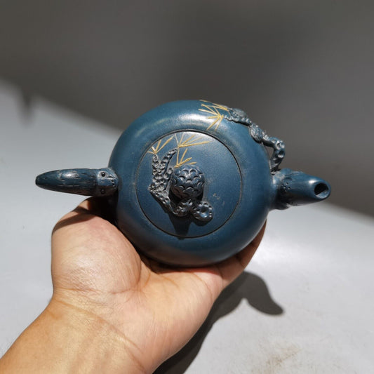 vintage chinese yixing purple clay teapot zisha ceremony teaware collection rare