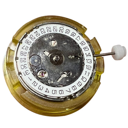 Automatic DG4813 Watch Mechanical Movement Silver Plated 3 Hands Date At 3'
