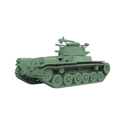 SSMODEL SS700823 1/700 Military Model Kit Japan Type 97 "Chi-Ha" Medium Tank
