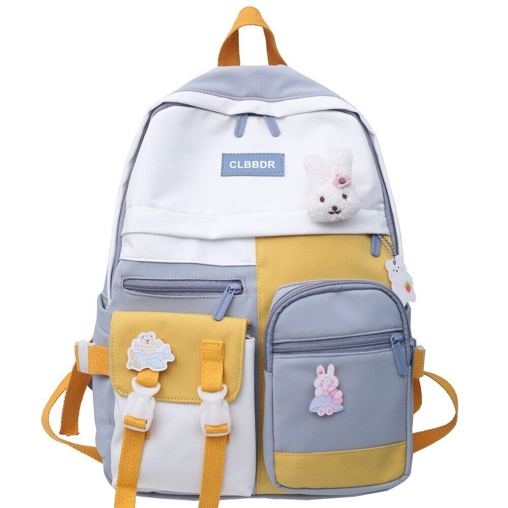 Backpack Women School Bag College Student Nylon Backpack Female Bag
