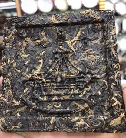 2006 Ba Jiao Ting Royal Reward Arbor 方茶 200 克普洱茶绿砖 200 克-