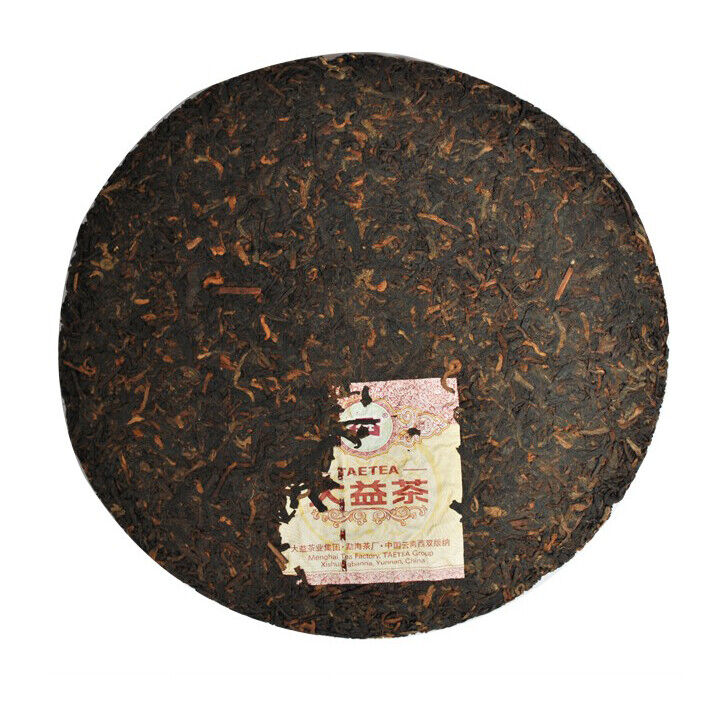 2011 Yunnan Menghai Dayi 7592 TAETEA Chi Tse Beeng Ripe Puer Pu Er Tea 357g