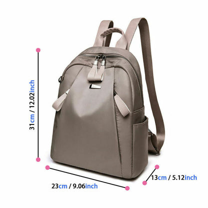 Casual Waterproof Women Anti-Theft Rucksack School Backpack Travel Shoulder Bag