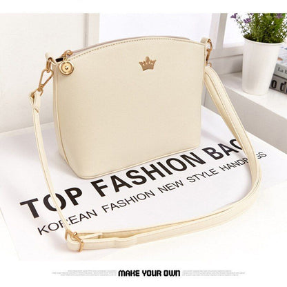 Leather Handbag Shoulder Bag Fashion Shell Messenger Crossbody Bags 24*19*10 CM
