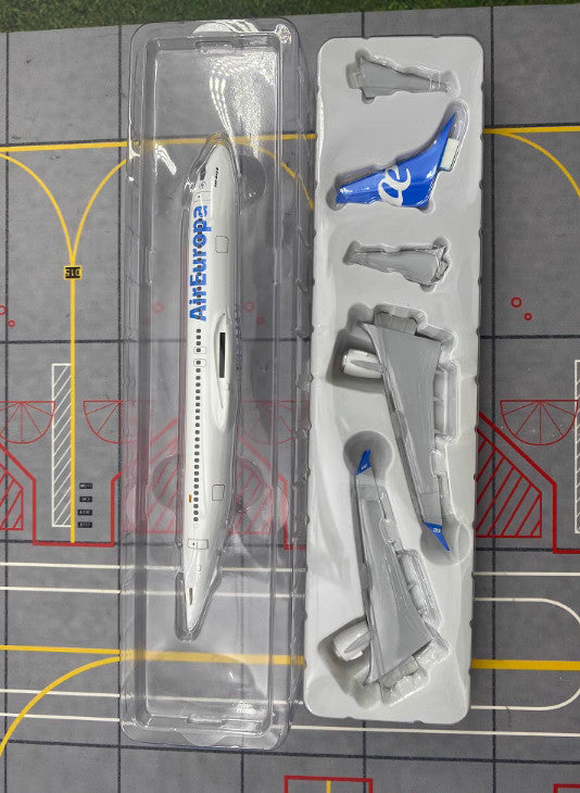 1:200 Hogan AirEuropa Boeing 737 Max 8 Plane Airplane ABS Plastic Aircraft Model