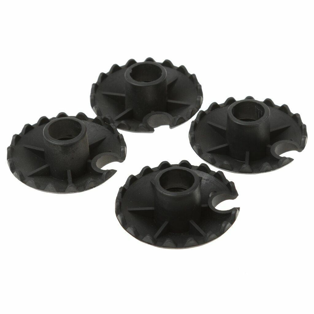 4pcs Rubber Mud Basket Replacement Tips Trekking Poles Hiking Sticks 4cm Walking