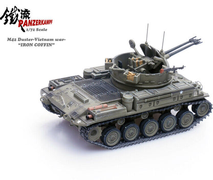 PANZERKAMPF 1/72 M42 Anti aircraft Artillery Vehicle Model US Army Vietnam War