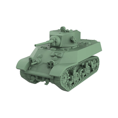 SSMODEL SS200506 1/200 Military Model Kit US M3A3 Stuart Light Tank