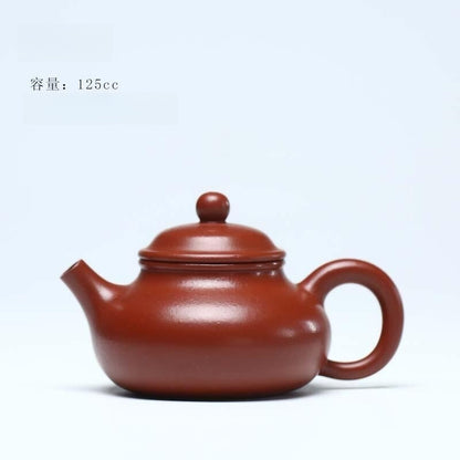 Mini Zisha Teapot Zhuni Pot Small Capacity Dahongpao Pocket Pot Tea Pet 90-140ml