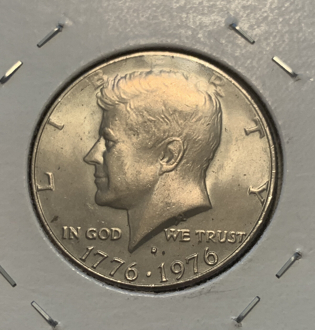 1776 1976-D Bicentennial Kennedy Half Dollar Denver Mint