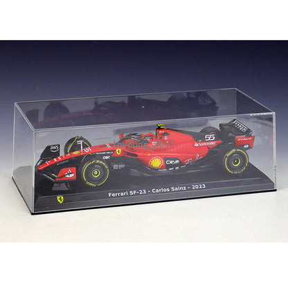 1/24 Ferrari SF-23 2023 Diecast Model Toy Car Formula 1 Team Carlos Sainz 55